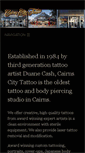 Mobile Screenshot of cairnscitytattoo.com